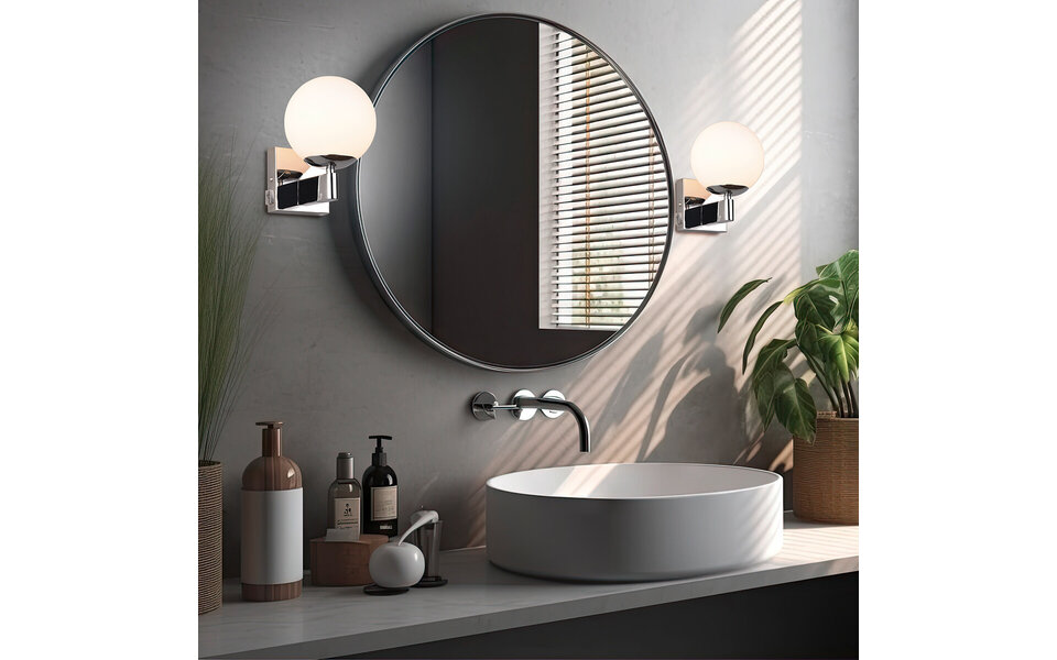 HLW LED LED Wall Lamp Trion Aluk - Modern Metal Floor Lamp with E14 LED Bulb