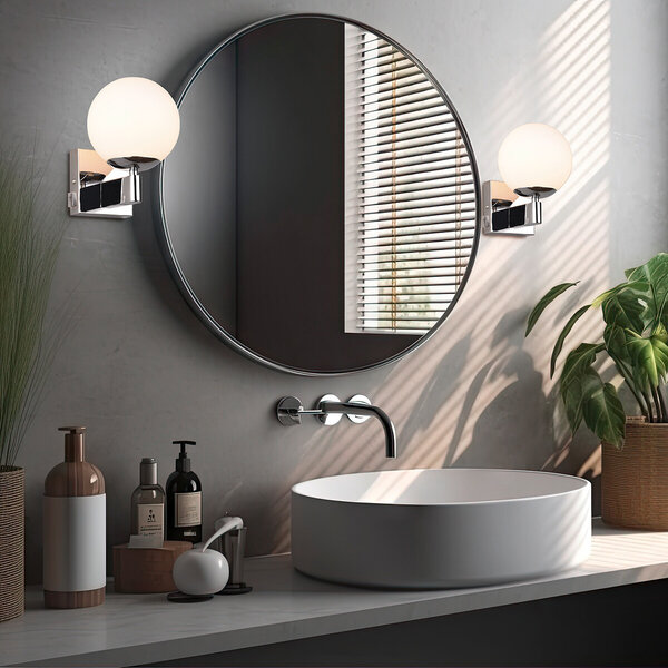 HLW LED LED Wandlamp Trion Aluk - Modern Metalen Vloerlamp met E14 LED Lamp HLW LED LED Wandlamp Trion Aluk - Modern Metalen Vloerlamp met E14 LED Lamp