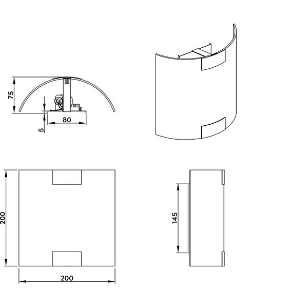 HLW LED LED Wandlamp Oud Brons - Metalen Vloerlamp & LED Vloerlamp met E27 Fitting HLW LED LED Wandlamp Oud Brons - Metalen Vloerlamp & LED Vloerlamp met E27 Fitting