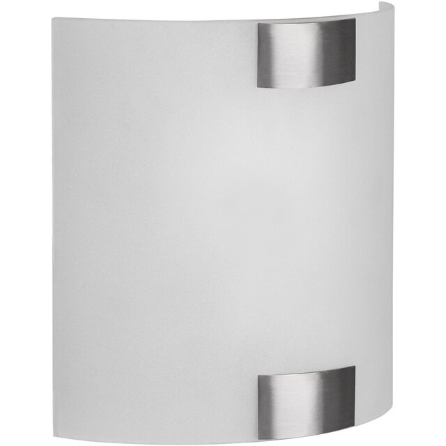 LED wandlamp | 40W | E27 | Vierkant | Mat nikkel | Metaal Verlichting per ruimte LED wandlamp | 40W | E27 | Vierkant | Mat nikkel | Metaal Verlichting per ruimte