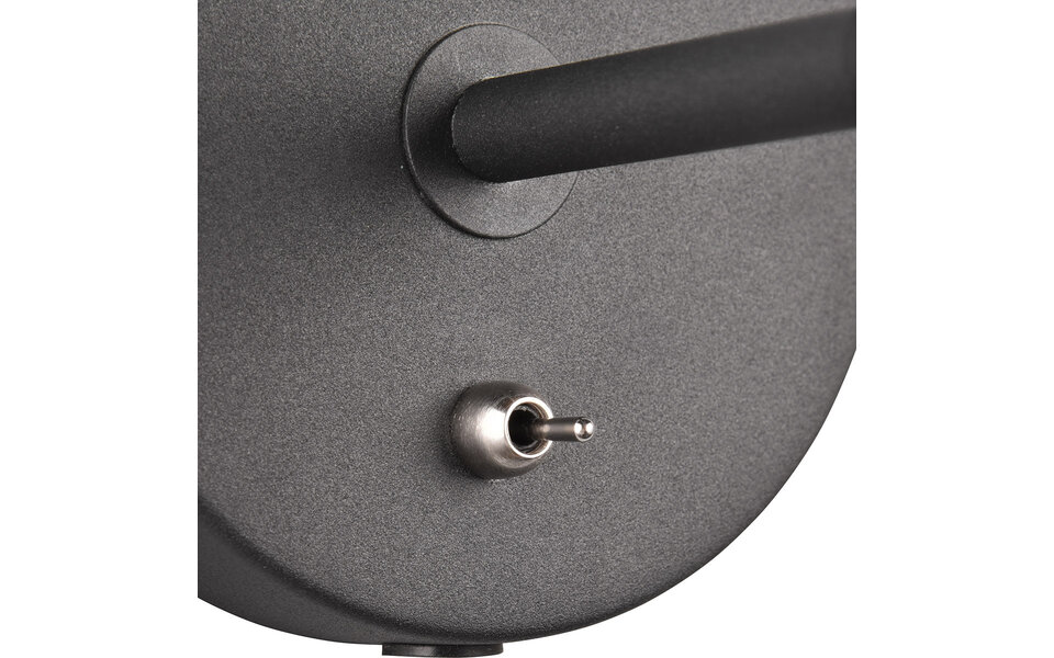 HLW LED Modern LED Wall Lamp Matte Black - Metal Floor Lamp & LED Lamp E27 Fitting