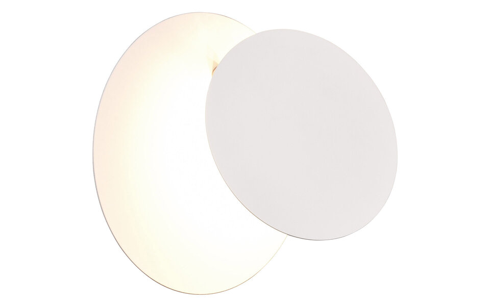 HLW LED LED Wandlamp Trion Marina - Metalen Vloerlamp, Warm Wit 2700K–3000K, 6W LED, Mat Wit