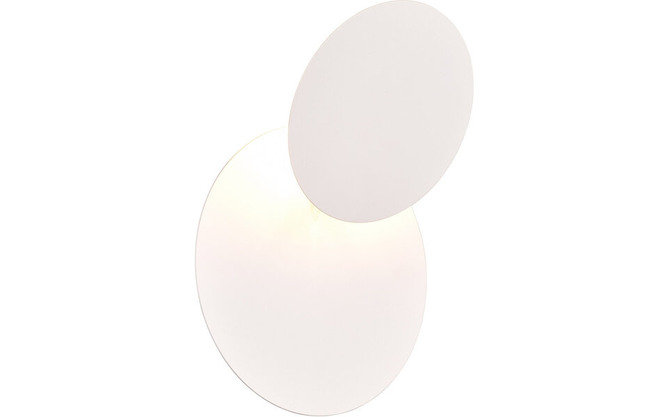 HLW LED LED Wandlamp Trion Marina - Metalen Vloerlamp, Warm Wit 2700K–3000K, 6W LED, Mat Wit