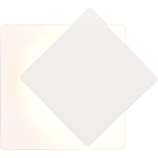 Mat witte draaibare LED wandlamp 6W met 560 lumen warm wit licht 3000K