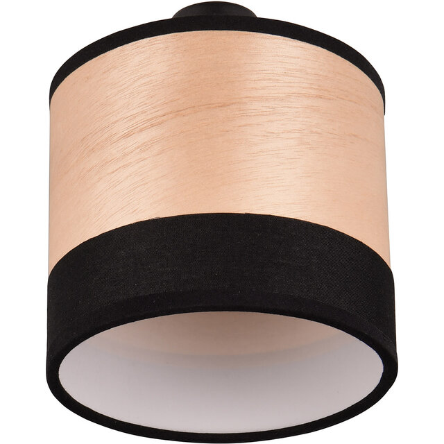 Mat zwarte LED wandlamp met E14 fitting en modern ontwerp, 10 watt, metalen behuizing en aan/uit schakelaar