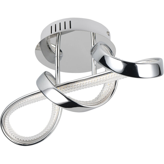 LED wandlamp | 18W | 4000K | Dimbaar | Metaal | Chroom Verlichting per ruimte