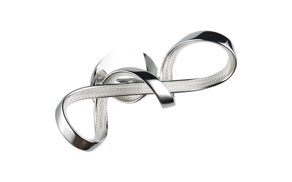 HLW LED Dimmable LED Wall Lamp 18W with Metal Round Fixture and Natural White Light