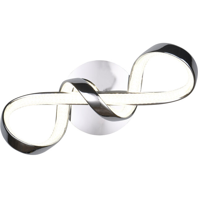 HLW LED Dimbare LED Wandlamp 18W met Metalen Rond Armatuur en Natuurlijk Wit Licht