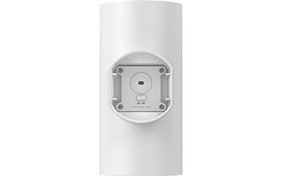 HLW LED LED Wall Light Brinton Victa - 18W, IP65 Waterproof, Neutral White 4000K, White Round Design