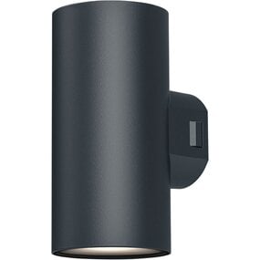 LED wandlamp | 18W | 6000K | Antraciet | IP65 | Up & Down LED wandlamp | 18W | 6000K | Antraciet | IP65 | Up & Down
