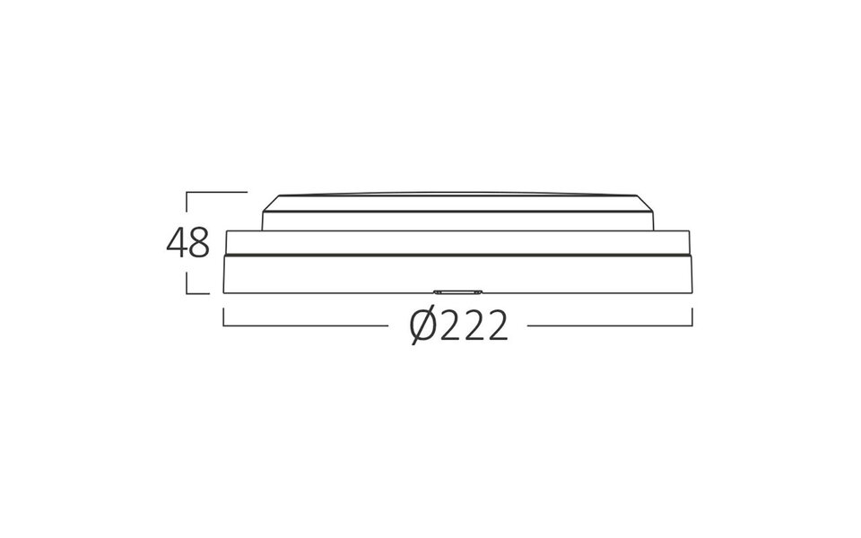 HLW LED Waterdichte LED Wandlamp met Bewegingssensor 18W - Zwart, Koud Wit 6500K
