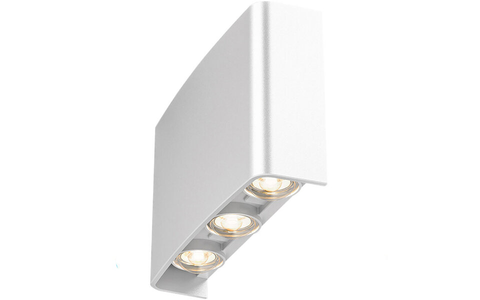 HLW LED LED Wandlamp Brinton Victo 6W IP65 Waterdicht Warm Wit 2700K–3000K, Verstelbare Beam Angle HLW LED LED Wandlamp Brinton Victo 6W IP65 Waterdicht Warm Wit 2700K–3000K, Verstelbare Beam Angle