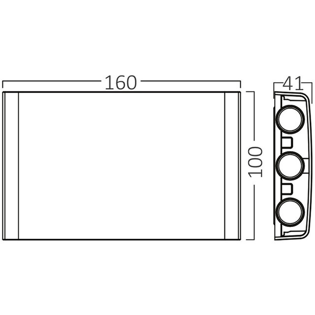 HLW LED LED Wall Light Brinton Victo 6W IP65 Waterproof Warm White 2700K–3000K, Adjustable Beam Angle HLW LED LED Wall Light Brinton Victo 6W IP65 Waterproof Warm White 2700K–3000K, Adjustable Beam Angle