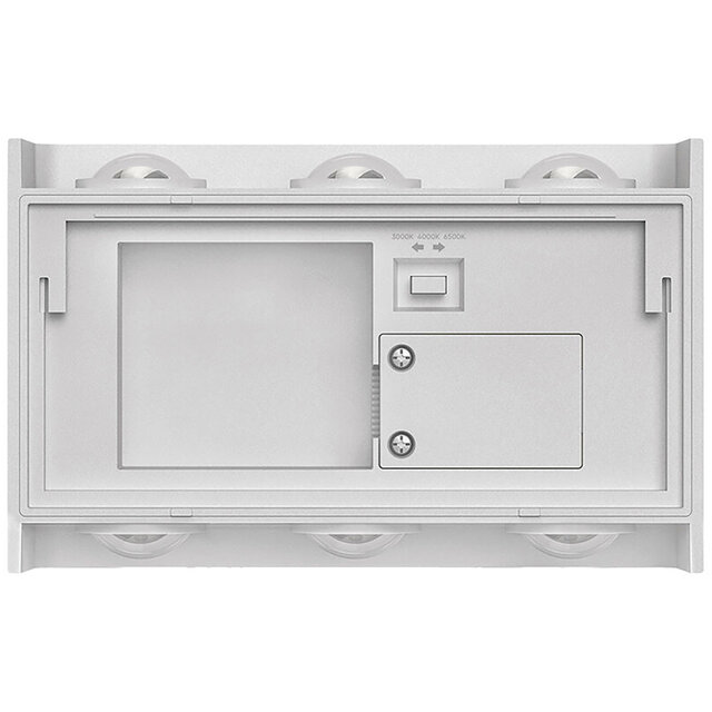 HLW LED Waterproof LED Wall Light Brinton Victo - 6W, IP65, Adjustable Beam Angle, Cool White 6000K