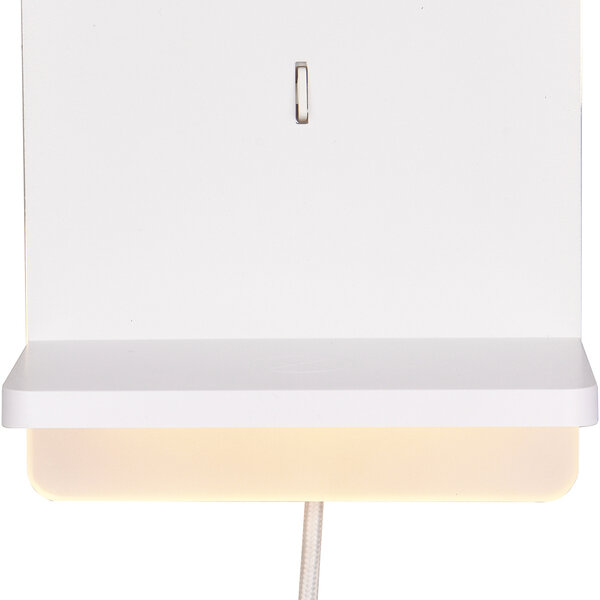 HLW LED LED Wandlamp Dimbaar Warm Wit 2700K–3000K - Mat Wit Metalen Vloerlamp HLW LED LED Wandlamp Dimbaar Warm Wit 2700K–3000K - Mat Wit Metalen Vloerlamp