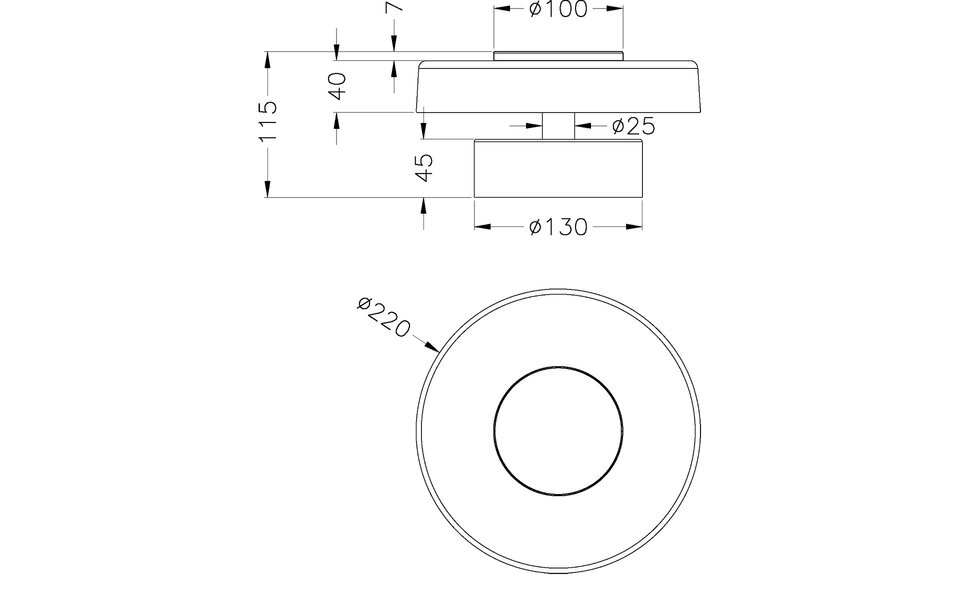 HLW LED LED Wall Lamp 10W - Dimmable, Warm White 3000K - Metal Coffee Floor Lamp