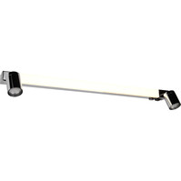 LED wandlamp | 9W 1200lm | 2300-4000K | Chroom | 2x GU10 LED wandlamp | 9W 1200lm | 2300-4000K | Chroom | 2x GU10