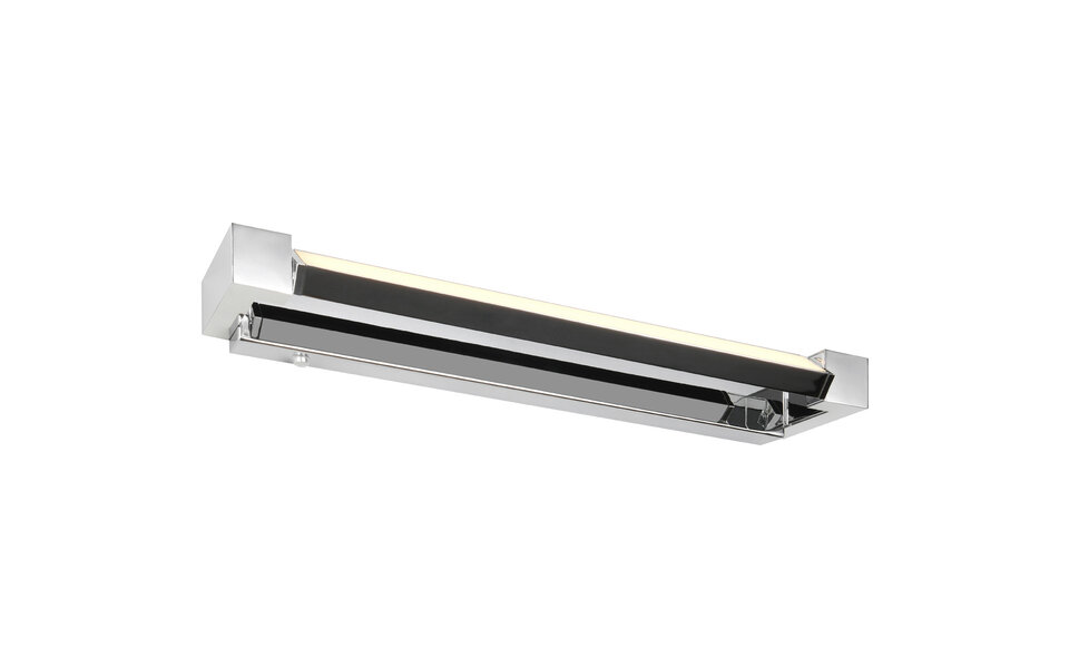 HLW LED LED Wandlamp 9W Trion Fabio - Chroom, Aanpasbare Kleur & Touchdimmer