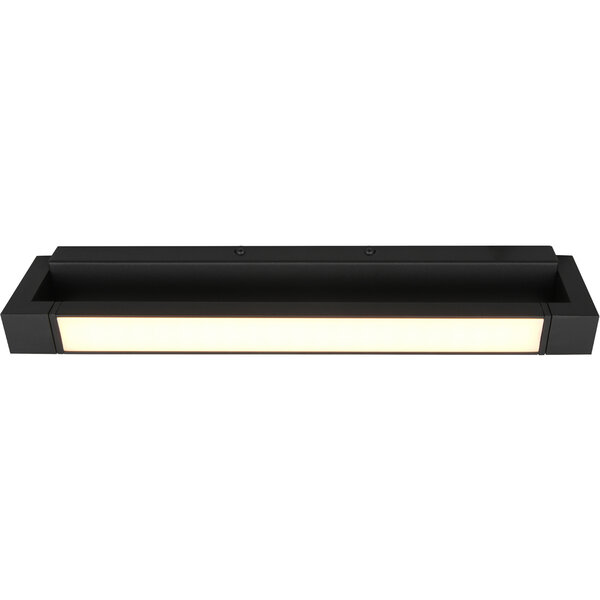 HLW LED LED Wandlamp Fabio 9W - Mat Zwarte Wandverlichting met Touchdimmer & Aanpasbare Kleur