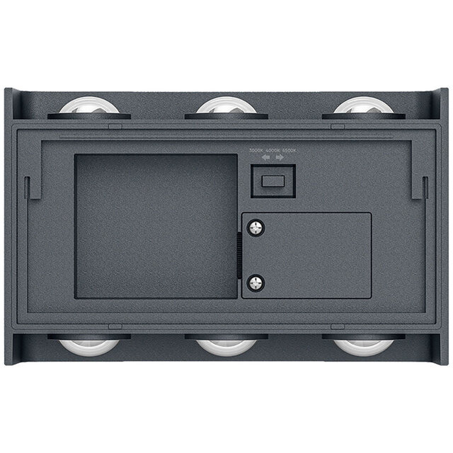 HLW LED LED Wall Lamp Brinton Victo - 6W, Warm White 3000K, Waterproof IP65, Adjustable Beam Angle