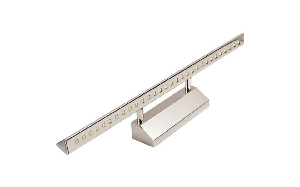 HLW LED LED Floor Lamp 6W with Adjustable Beam Angle - Modern Gloss Chrome Aluminum HLW LED LED Floor Lamp 6W with Adjustable Beam Angle - Modern Gloss Chrome Aluminum