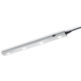 LED wandlamp | 4W | 3000K | 320 lm | Mat grijs | Koppelbaar LED wandlamp | 4W | 3000K | 320 lm | Mat grijs | Koppelbaar