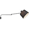 LED wandlamp | 40W max | E27 | Mat zwart | Verstelbaar LED wandlamp | 40W max | E27 | Mat zwart | Verstelbaar