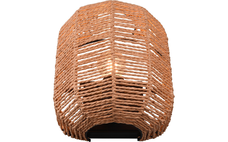 HLW LED LED Wandspot Trion Tuna - Mat Zwart, Aluminium, E27 Fitting, Unieke LED Spot