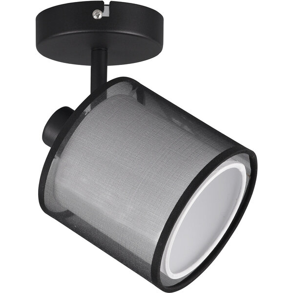 HLW LED LED Wandspot Mat Zwart - Aluminium LED Spot met Rookkleur Lichtvenster HLW LED LED Wandspot Mat Zwart - Aluminium LED Spot met Rookkleur Lichtvenster
