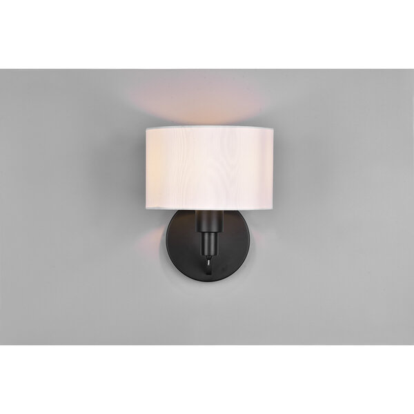 HLW LED Trion Cindy LED Wandlamp - Mat Zwarte Wandverlichting met E27 Fitting, Aluminium HLW LED Trion Cindy LED Wandlamp - Mat Zwarte Wandverlichting met E27 Fitting, Aluminium