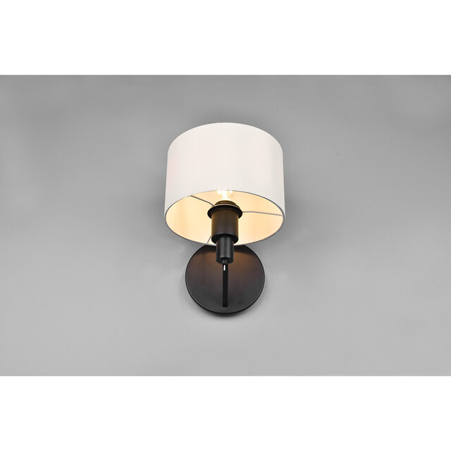 HLW LED Trion Cindy LED Wall Lamp - Matte Black Wall Lighting with E27 Fitting, Aluminum