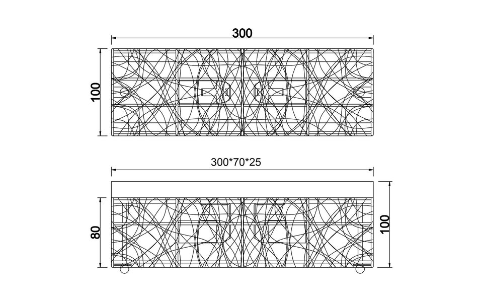 HLW LED LED Wandlamp Trion Lopar - Houten Vloerlamp met Beam Angle Verstelbaar