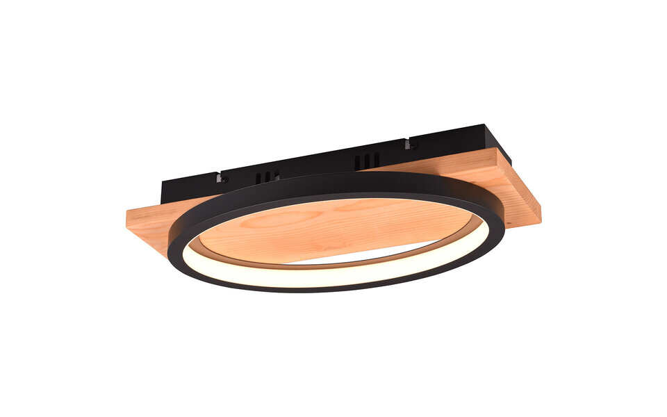 HLW LED Dimmable LED Wall Lamp 16W in Matte Black Metal - Warm White 2700K-3000K, Adjustable Beam Angle