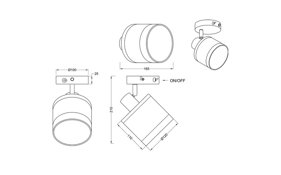 HLW LED Stijlvolle LED Wandlamp Chroom - Metalen Vloerlamp & LED Vloerlamp met E14 Fitting