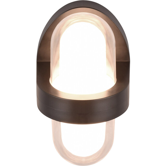 HLW LED LED Wandlamp Mat Zwart met Warm Wit 3000K, 3.5W LED & Dubbele Lichtpunten HLW LED LED Wandlamp Mat Zwart met Warm Wit 3000K, 3.5W LED & Dubbele Lichtpunten