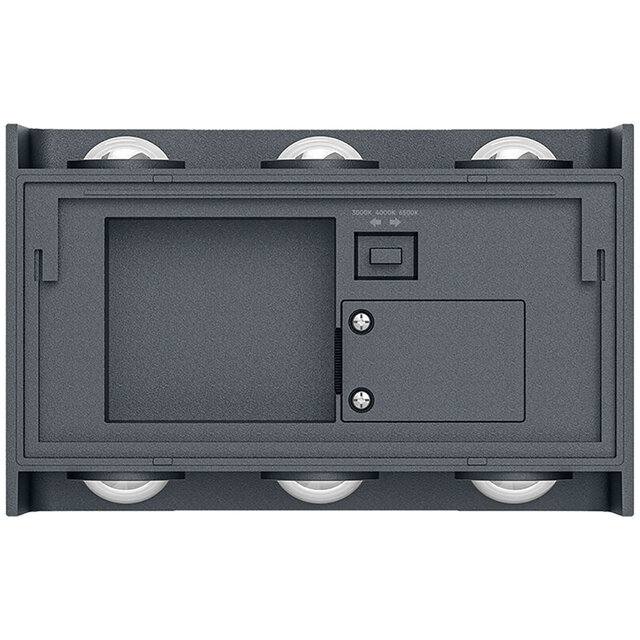 HLW LED LED Wandlamp & Vloerlamp 6W - Waterdicht IP65, Neutraal Wit, Verstelbare Beam Angle, Zwart & Wit HLW LED LED Wandlamp & Vloerlamp 6W - Waterdicht IP65, Neutraal Wit, Verstelbare Beam Angle, Zwart & Wit