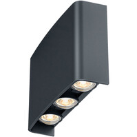 LED wall lamp | 6W | 6500K | 480 lm | IP65 | Black | Up/Down LED wall lamp | 6W | 6500K | 480 lm | IP65 | Black | Up/Down