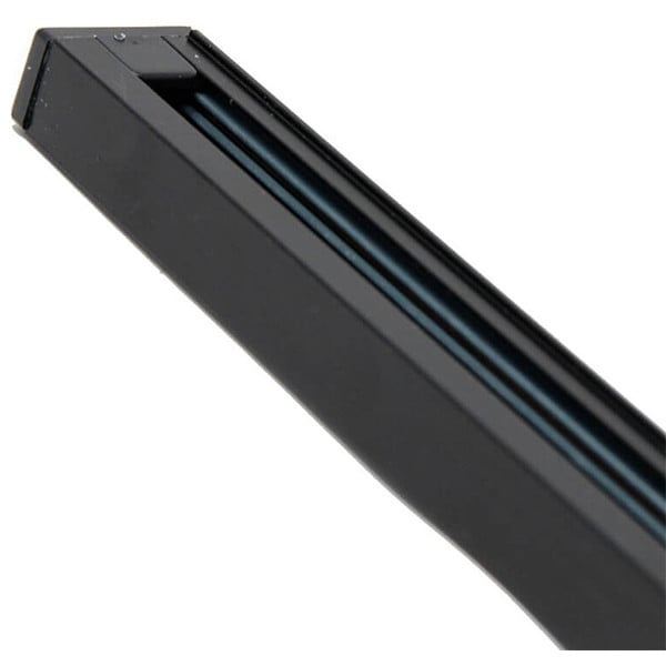 Led Rail 4100 Black 1m aluminum voltage rail 1-phase 16A Gloss for LED