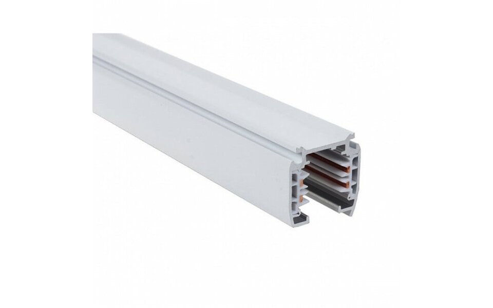 HLW LED Prixa 3-Phase White Aluminum Power Rail - Ideal for LED Lamp & Surface-Mounted LED Downlight HLW LED Prixa 3-Phase White Aluminum Power Rail - Ideal for LED Lamp & Surface-Mounted LED Downlight