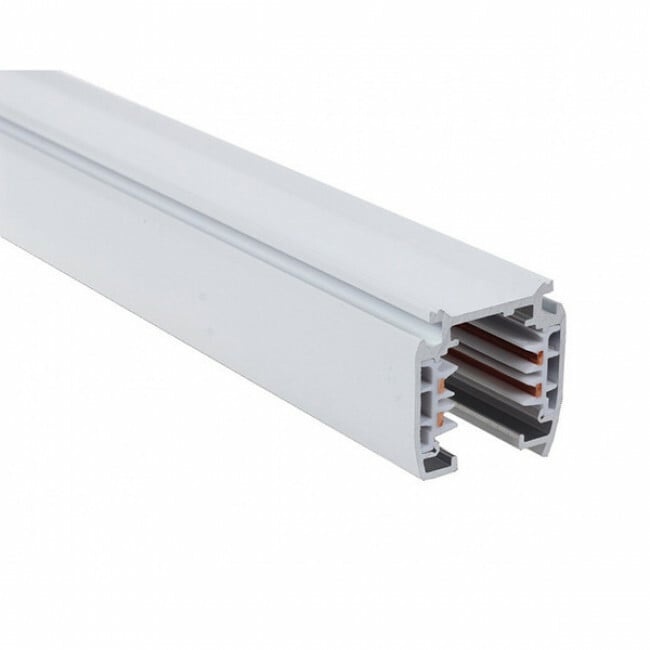 Voltage Rails Prixa 3-phase voltage rail 1 m – white aluminum, 16A, IP20
