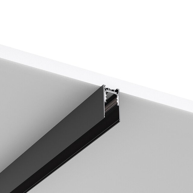 48V Magnetische Track Rail Zwart - 1 Meter - LED lamp & Vloerlamp Binnenverlichting 48V Magnetische Track Rail Zwart - 1 Meter - LED lamp & Vloerlamp Binnenverlichting