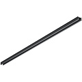 Trion Dual Voltage Rail - 2 Phase Surface Mounted - Black Aluminum Rail 1m
