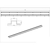 HLW LED Trion Dual 115cm Power Rail - Ideal for Recessed LED Downlights & LED Lamps HLW LED Trion Dual 115cm Power Rail - Ideal for Recessed LED Downlights & LED Lamps