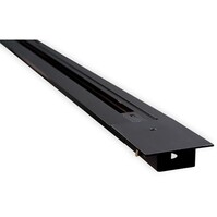Power rail 1m Black - Perfect for LED lamps & recessed LED downlights