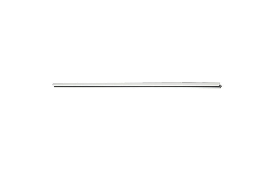 HLW LED Metal White Power Rail 160cm - Ideal for LED Lamp, White Floor Lamp & Surface-Mounted LED Downlight