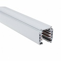Spanningsrail Prixa 3 Fase Opbouw Aluminium Wit - 2 Meter, ideaal voor LED lamp & downlight