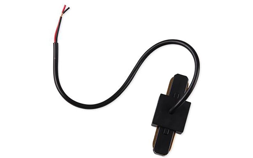 HLW LED Zwarte Spanningsrail Voedingsconnector - Ideaal voor LED lamp en vloerlamp