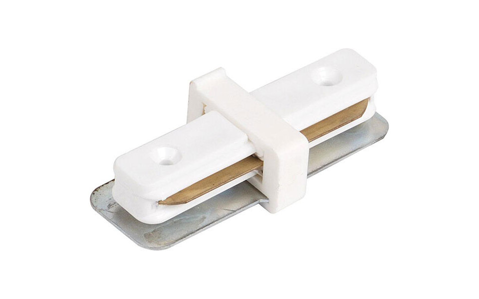 HLW LED Strakke Witte Spanningsrail Doorverbinder - Perfect voor LED lamp en witte vloerlamp HLW LED Strakke Witte Spanningsrail Doorverbinder - Perfect voor LED lamp en witte vloerlamp