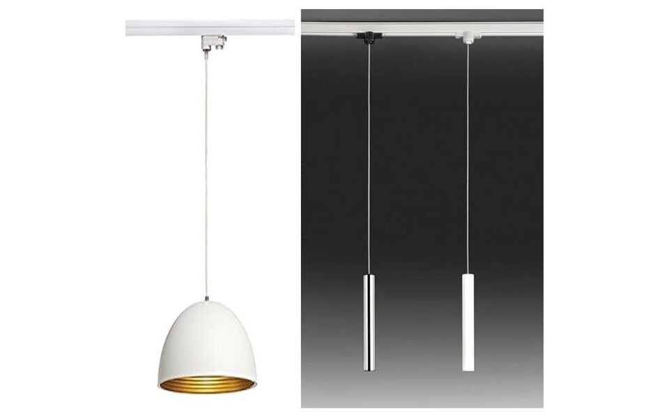 HLW LED LED lamp Power Rail Connector Pendant Lamp - White Floor Lamp 1 Phase Facto HLW LED LED lamp Power Rail Connector Pendant Lamp - White Floor Lamp 1 Phase Facto