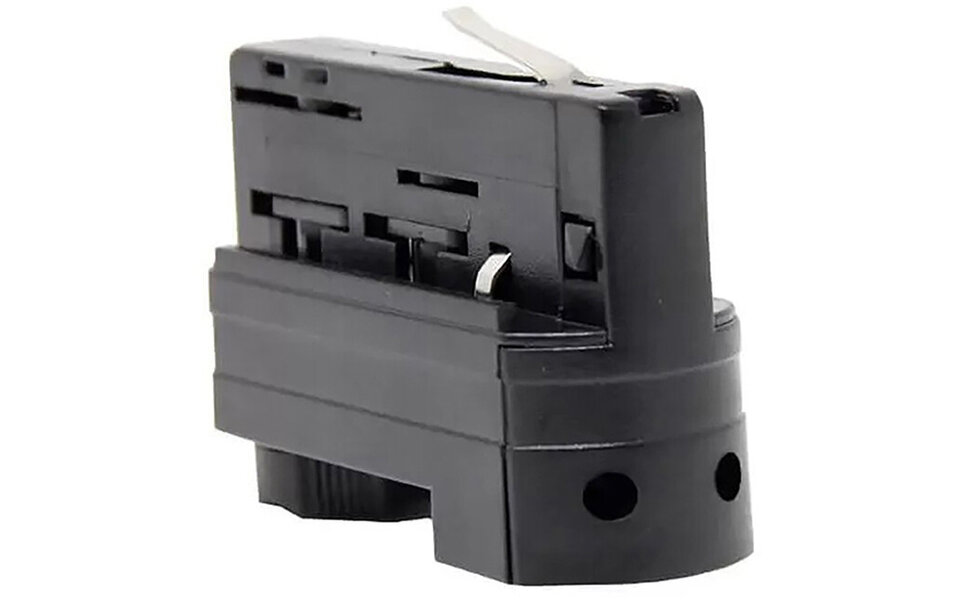 HLW LED Spanningsrail Connector Hanglamp - Zwarte Vloerlamp met LED lamp, 3 Fase